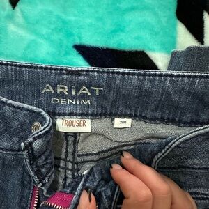 Ariat Blue Denim Trousers